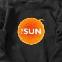 Guy with Yellow Sun Logo - Letter sun sweatshirt for teenage guys and girls yellow sun pullover