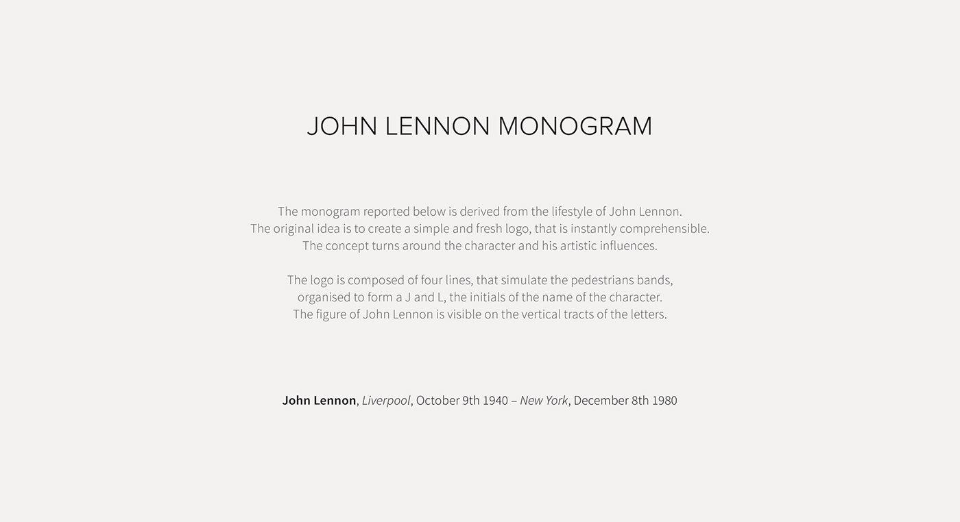 John Lennon Original Logo - Logo | Corporate Identity | John Lennon on Behance