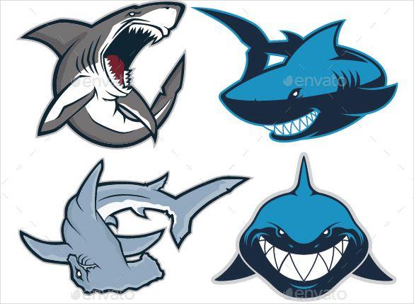 Great White Shark Logo - Shark Logos Sample, Example, Format. Free & Premium Templates