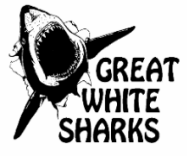 Great White Shark Logo - Great White Sharks - Swimming Lessons and Swim Team for all ...