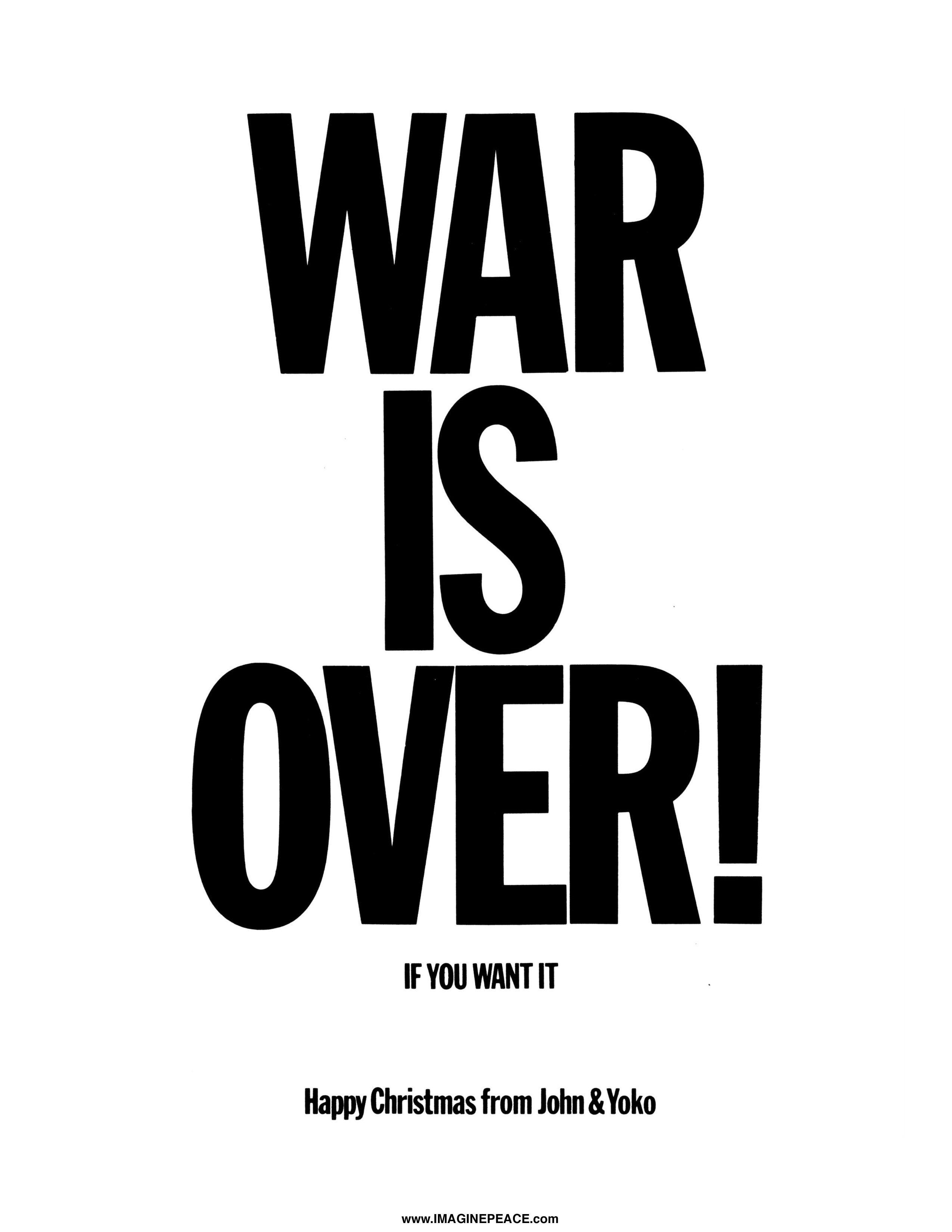 John Lennon Original Logo - INspiration Wednesdays: Happy Xmas (War Is Over) - HOW Design