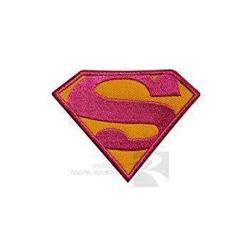 Super Woman Logo - Supergirl Superwoman Logo Embroidered Iron On Sew On Logo Badge