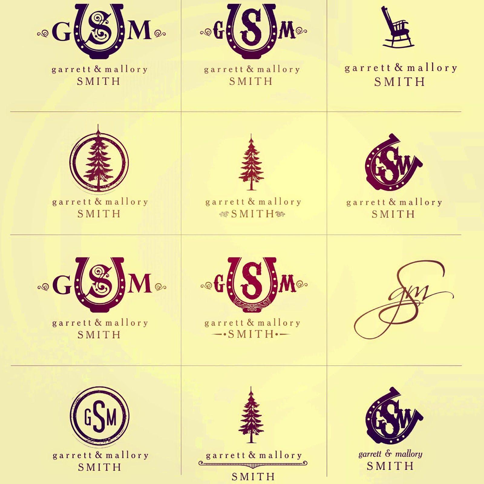 Rustic Country Logo - Theron's College Fund via Invitations and all Things Crafty: Wedding ...