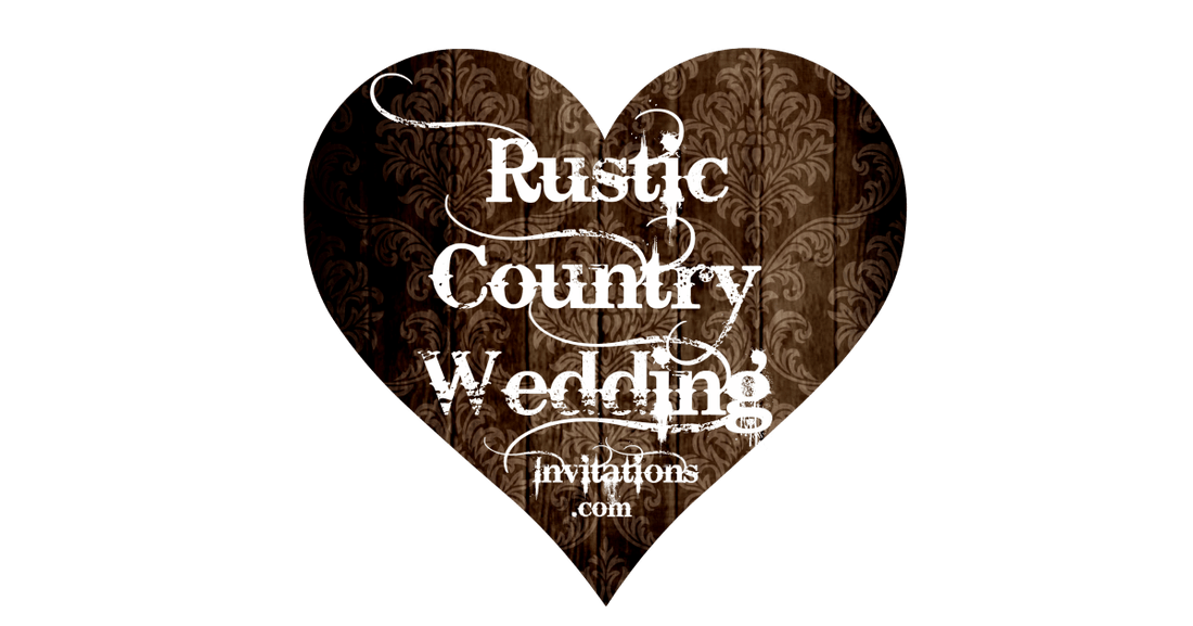 Rustic Country Logo - Rustic Country Wedding Thank You Cards Country Wedding