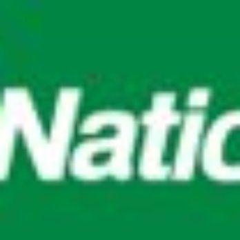 National Car Rental Logo - National Car Rental Hire Place, Brighton