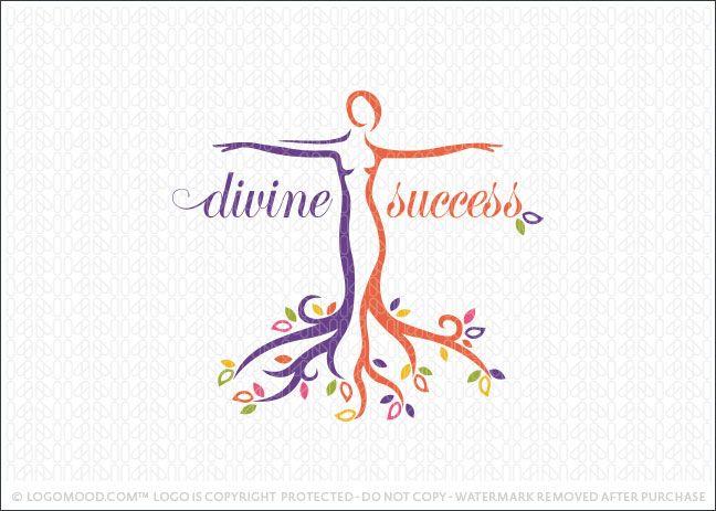 Elegant Woman Logo - Readymade Logos for Sale Divine Success | Readymade Logos for Sale