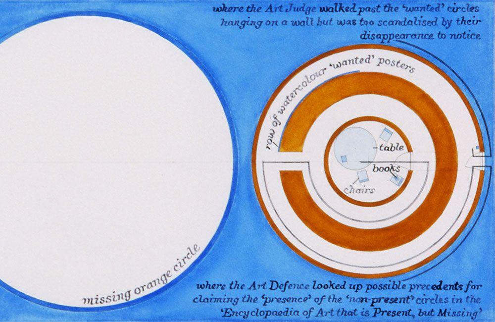 Dark Blue Orange Circle Logo - But is it art? orange, magenta, dark blue – Gail Hastings' studio