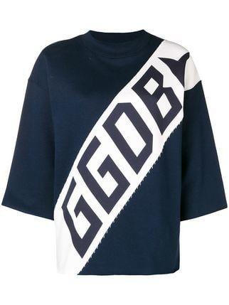 Goose Clothing Logo - Golden Goose Deluxe Brand logo sweater £120 - Shop SS19 Online ...