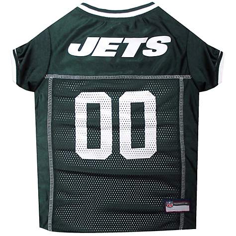 First New York Jets Logo - Pets First New York Jets NFL Mesh Jersey