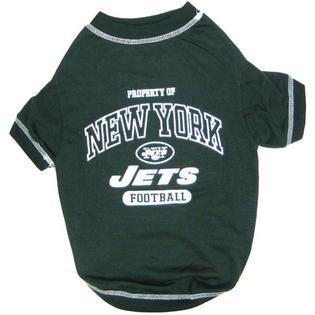 First New York Jets Logo - Pets First New York Jets Dog T-Shirt - Small