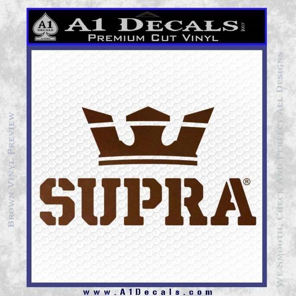 Supra Skate Logo - Supra Skate Decal Sticker » A1 Decals