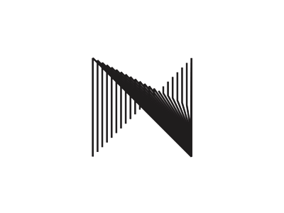 Black Letter N Logo - N letter mark / New Black logo design symbol explorations [GIF] by ...
