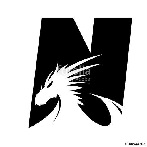 Black Letter N Logo - Search photos 