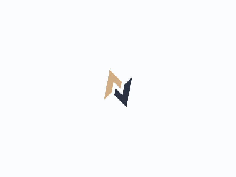 Black Letter N Logo - Abstract letter N logo by Insigniada - Branding Agency | Dribbble ...