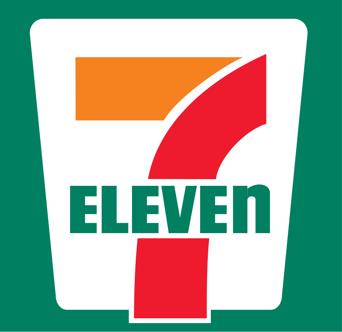 Eleven Letter Logo - The N In 7 Eleven Is The Only Letter That Isn't Uppercase