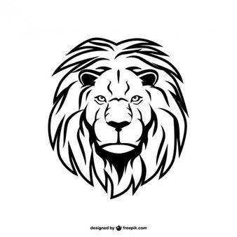 Black and White Lion Logo - Lion Vectors, Photo and PSD files