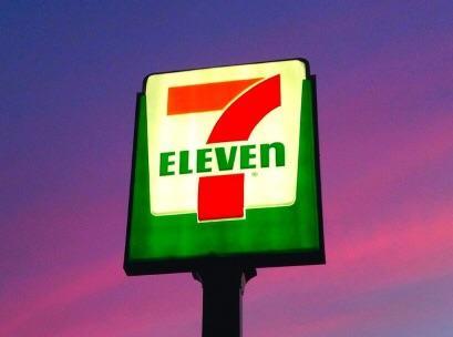 Eleven Letter Logo - I just realized that the “n” in the Eleven on the 7/11 logo is in ...