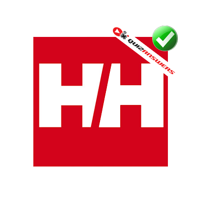 White H Logo - H red Logos
