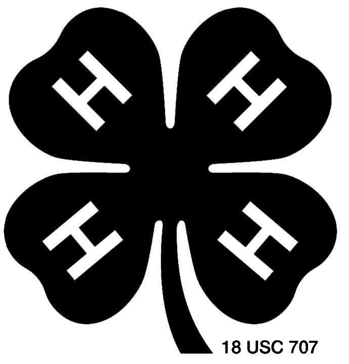 White H Logo - 4-H Logos | Spokane County | Washington State University