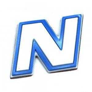 N Shaped Logo - Alphabet N Shaped Car Noctilucence Decorative Sticker: Amazon.co.uk ...