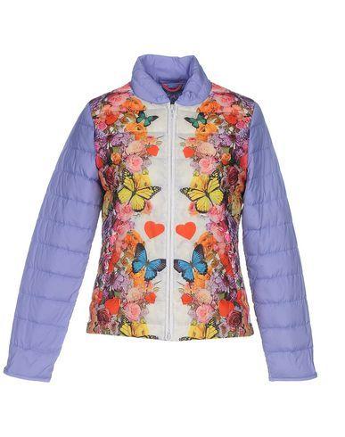 Goose Clothing Logo - PUZZLE GOOSE Women Down jacket 100% Polyester logo floral design ...
