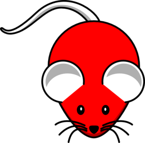 Red Mouse Logo - Red Mouse Clip Art at Clker.com - vector clip art online, royalty ...