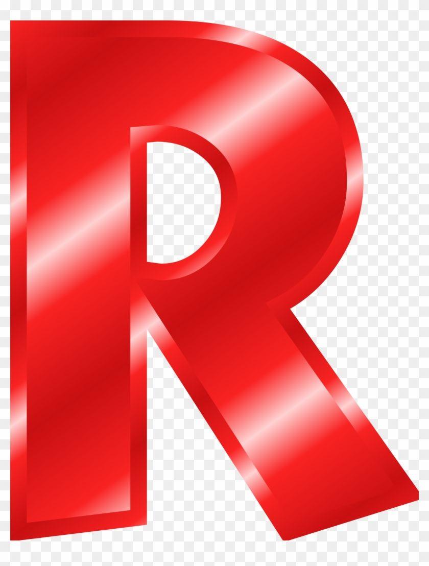 Red Color R Logo - Letter Clipart Red R Color Red Transparent PNG