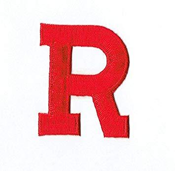 Red Color R Logo - Alphabet Letter Red Block Style