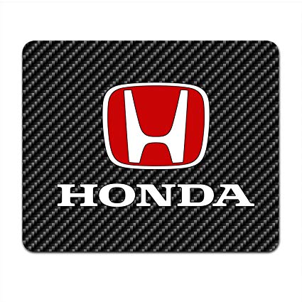 Red Mouse Logo - Amazon.com: Honda Red Logo Black Carbon Fiber Texture Graphic PC ...