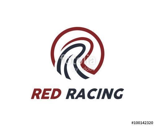 Red Color R Logo - Letter R logo design vector. Letter R symbol vector in two color