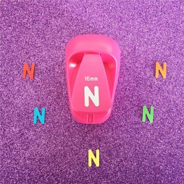 N Shaped Logo - US $6.45 |Free Shipping Alphabet N shaped save power paper/eva craft punch  Scrapbook Handmade punchers DIY n letters hole punches puncher-in Hole ...