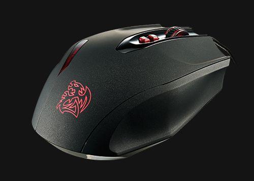 Red Mouse Logo - BLACK V2 Laser Gaming Mouse