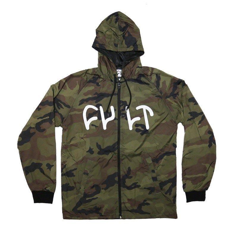 Camo Clothing Logo - Cult Logo Jacket Camo - Alans BMX