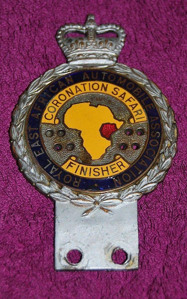 Safari Car Logo - Old royal east african automobile association coronation safari car ...