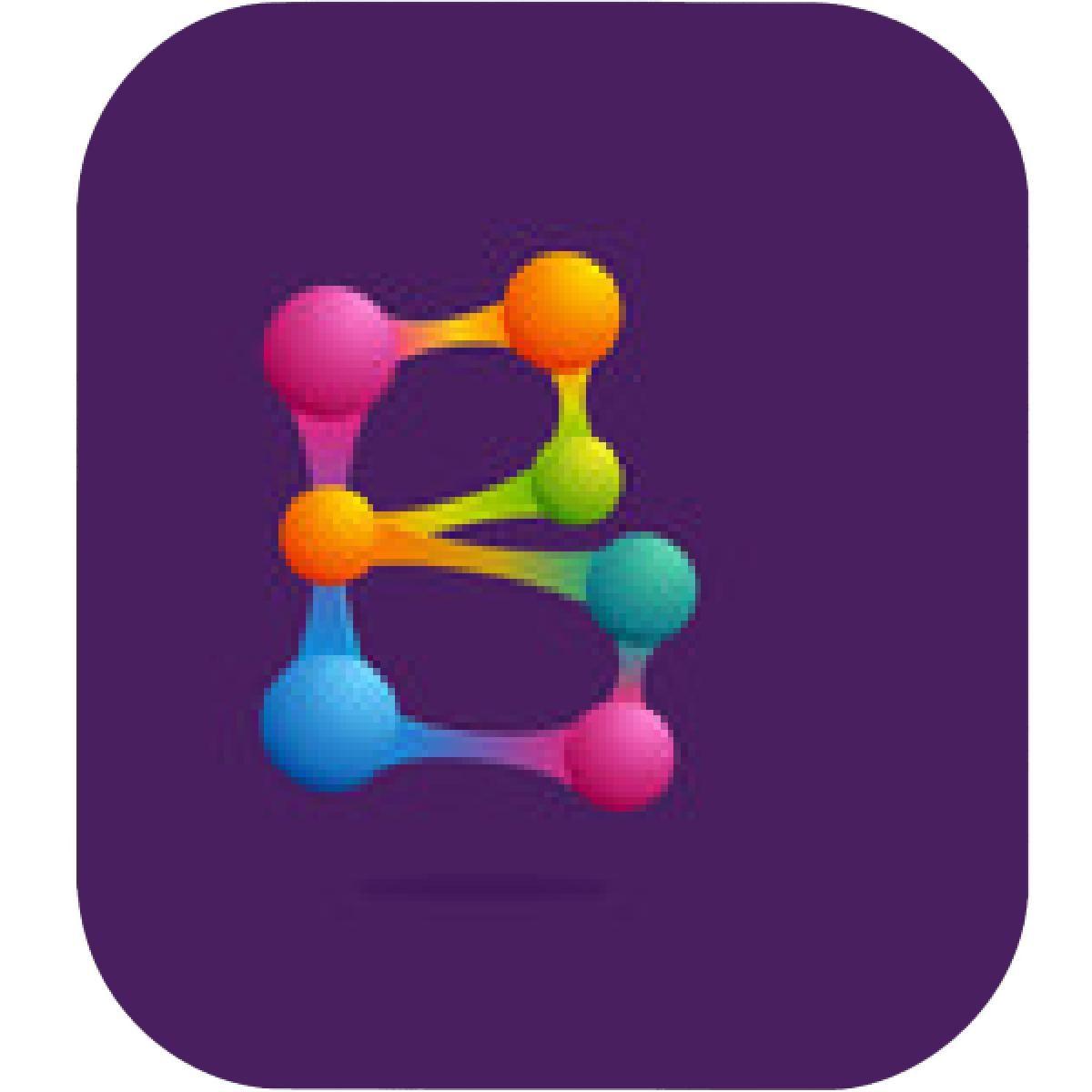 Dots Orange B Logo - Designs – Mein Mousepad Design – Mousepad selbst designen