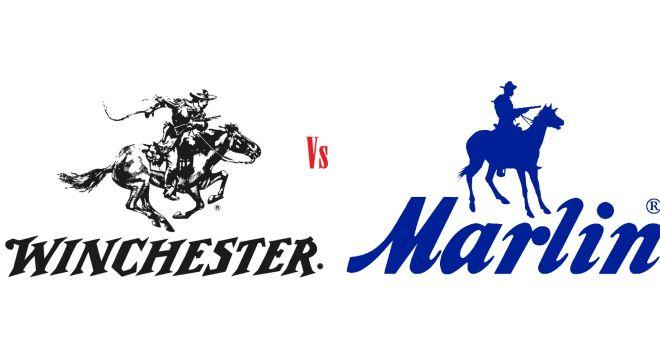 Winchester Gun Logo - Comparing Marlin and Winchester cowboy guns (VIDEO) – Recoil Daily