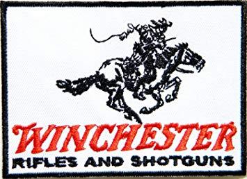 Winchester Gun Logo - Aufnaher Winchester FIFLES AND SHOTGUNS Gun Handguns Pistol Logo ...