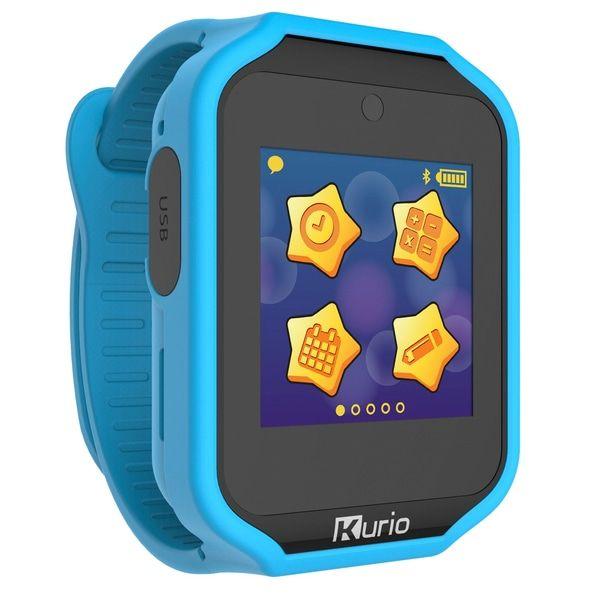 Watch with Blue Cross Logo - Kurio Watch 2.0 + Blue and Red Strap - Tablet Accessories UK