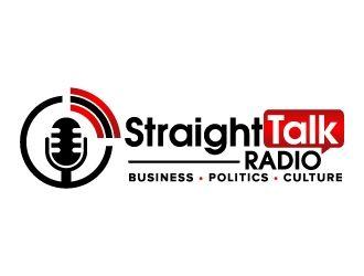 Straight Talk Logo - Straight Talk Radio logo design