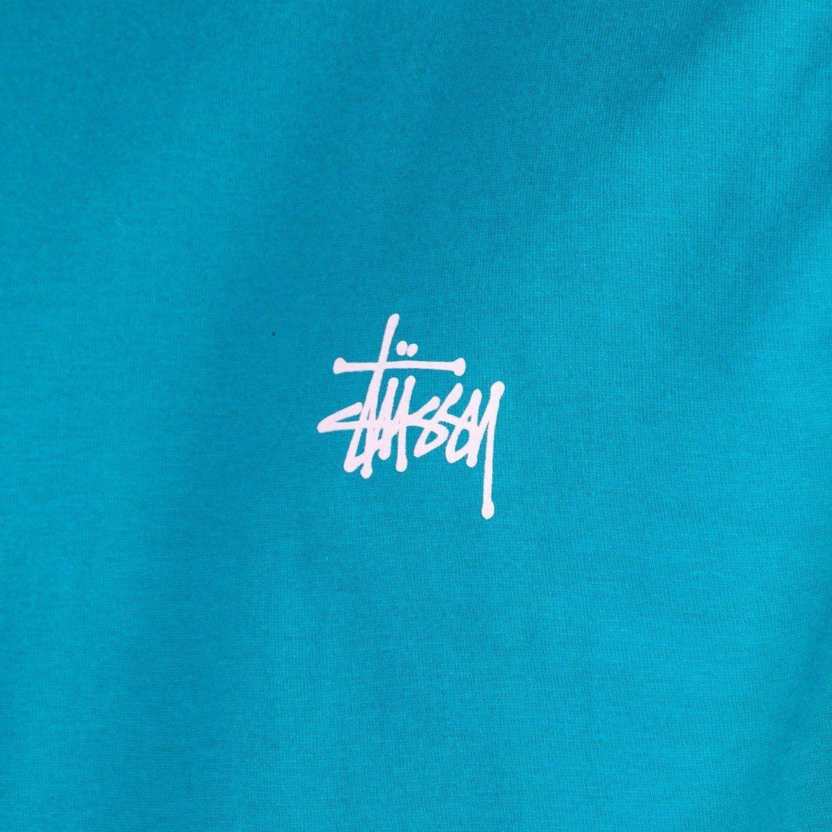 All Stussy Logo - Stussy Basic Stüssy Logo T-Shirt Dark Teal