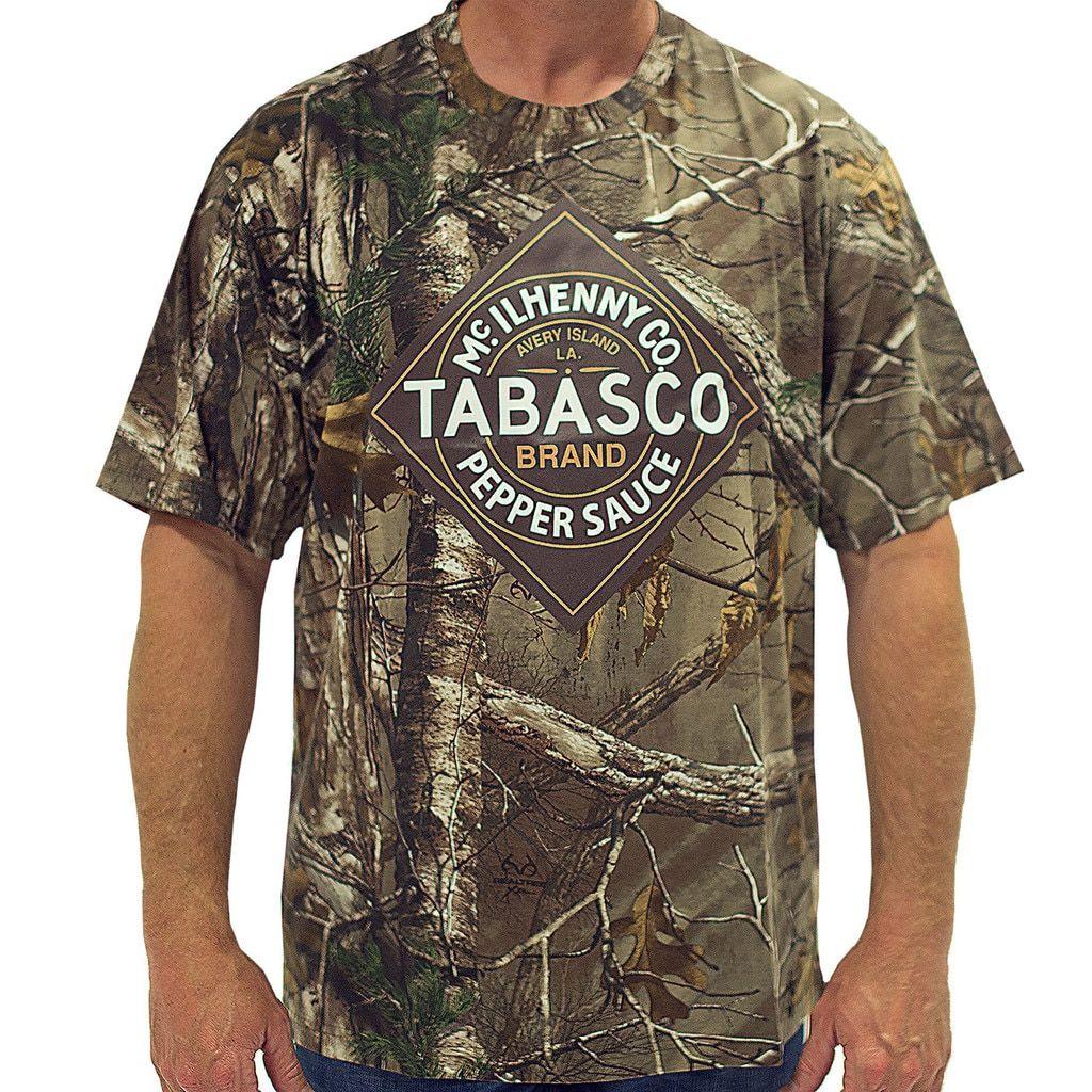 Camo Clothing Logo - Realtree Camo Men's Clothing | Realtree Men's Xtra Camo Tabasco Logo ...