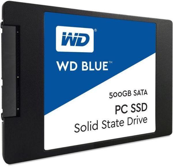 Western Digital Logo - Western Digital WD Blue SSD interne 500 Go - SATA 6 Gbit/s 2,5 ...
