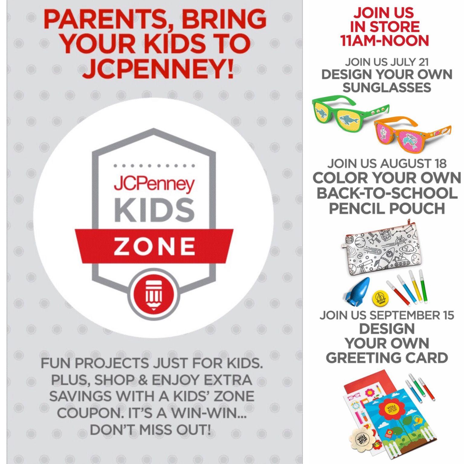 JCPenney 2018 Logo - JCPenney Kids Zone