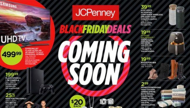 JCPenney 2018 Logo - JCPenney Black Friday 2018 Ad: Release Date, Deals and More