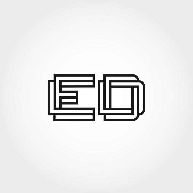 Initial E Logo - initial Letter E Logo Design Template for Free Download on Pngtree