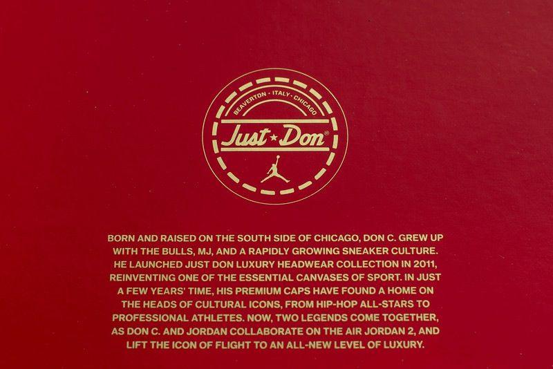 Jordan 2 Logo - Just Don x Air Jordan 2 Beach • KicksOnFire.com