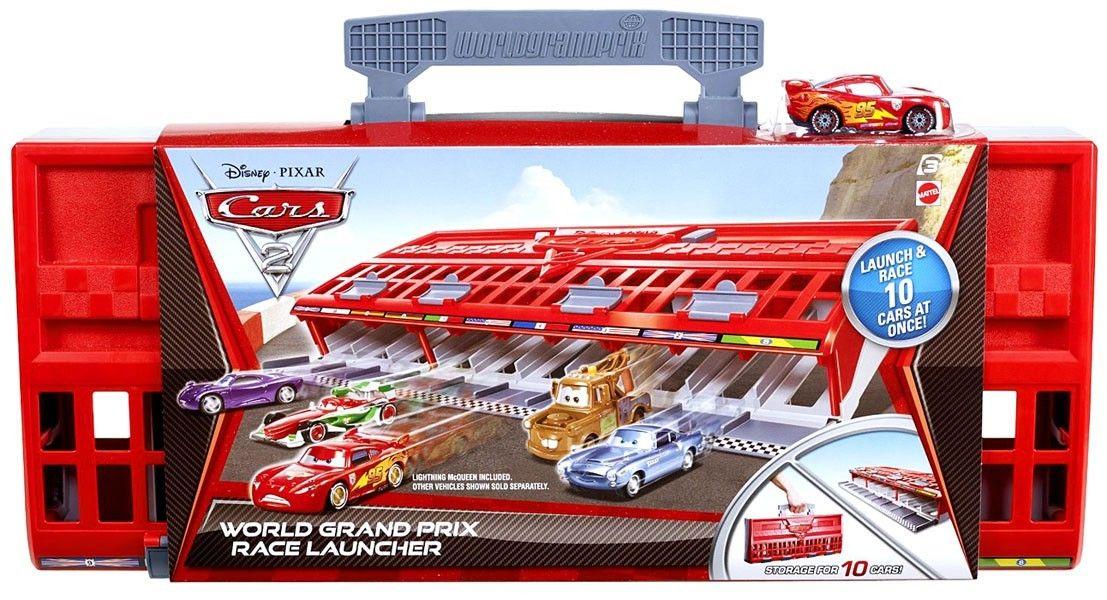 Disney Cars 2 Logo - Disney Pixar Cars Cars 2 Playsets World Grand Prix Race Launcher