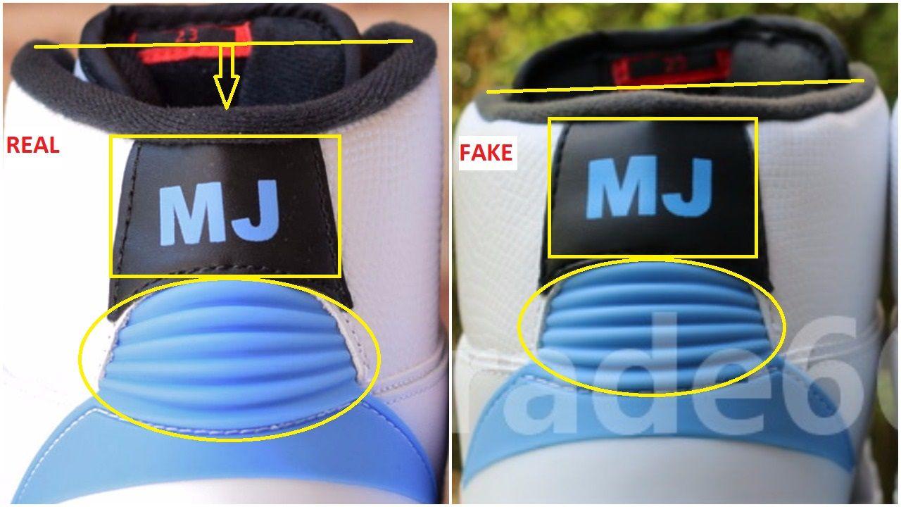 Jordan 2 Logo - Fake Air Jordan 2 UNC Converse Pack Spotted -Quick Tips To Identify ...