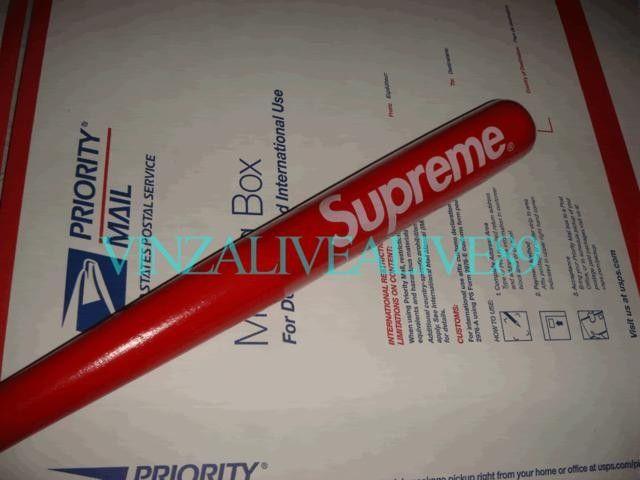 International Supreme Box Logo - SUPREME BOX LOGO BASEBALL BATS LOUISVILLE RED MINI CAP