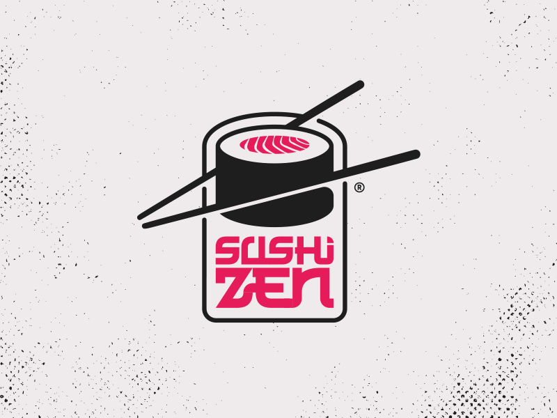 Zen Food Logo - Sushi Zen Logo Concept by Beast Design Co